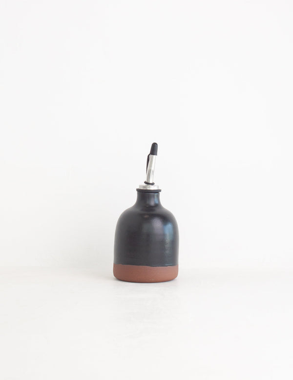 Wheel-Made Ceramic Oil Cruet