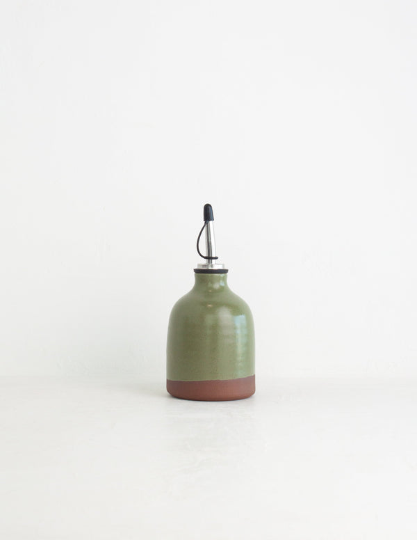 Wheel-Made Ceramic Oil Cruet