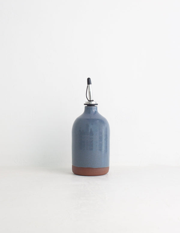 Glazed Ceramic Oil Cruet