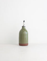 Glazed Ceramic Oil Cruet