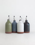 Glazed Ceramic Oil Cruet