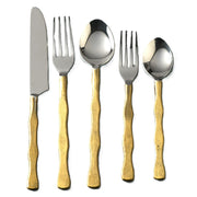 Hammered Handle Flatware Place Setting
