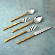 Hammered Handle Flatware Place Setting