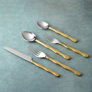 Hammered Handle Flatware Place Setting