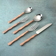 Hammered Handle Flatware Place Setting