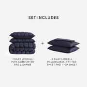 Lyocell Puff Comforter Bed Bundle – bundle (view 29) | Roost & Roam