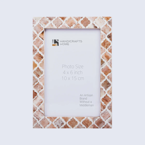 Moroccan Bone Inlay Picture Frame