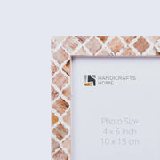 Moroccan Bone Inlay Picture Frame