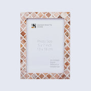 Moroccan Bone Inlay Picture Frame