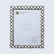 Bone Inlay Moroccan Pattern Picture Frame