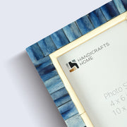 Blue Bone Inlay Picture Frame