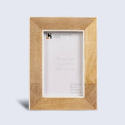 Wood Resin Inlay Picture Frame