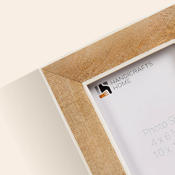 Wood Resin Inlay Picture Frame