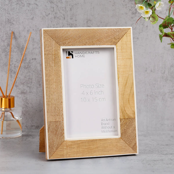 Wood Resin Inlay Picture Frame