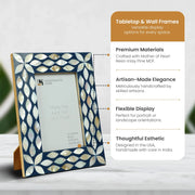 Mother of Pearl Inlay Picture Frame