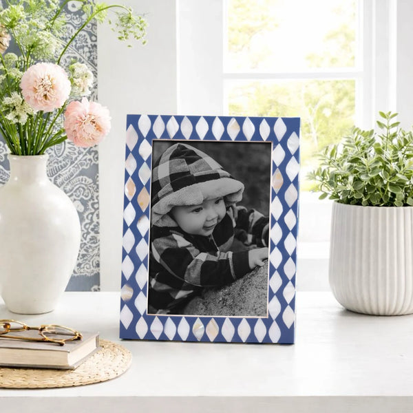 Mother of Pearl Inlay Picture Frame