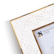 Carved Resin Inlay Picture Frame