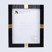 Resin Brass Inlay Picture Frame