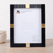 Resin Brass Inlay Picture Frame