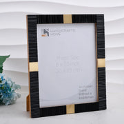 Resin Brass Inlay Picture Frame