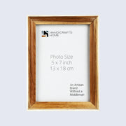 Bone Inlay Wood Picture Frame