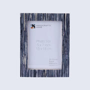 Bone Inlay Stripe Picture Frame