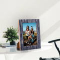 Bone Inlay Stripe Picture Frame