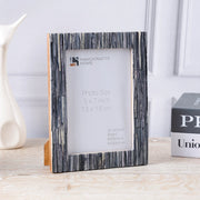Bone Inlay Stripe Picture Frame