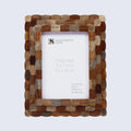 Mosaic Wood-Block Picture Frame