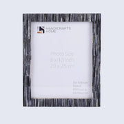 Bone Inlay Stripe Picture Frame
