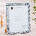 Chevron Bone Inlay Picture Frame