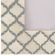 Moroccan Quatrefoil Bone Inlay Picture Frame