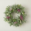 Faux Olive & Cattail Wreath, 22 in