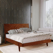 Herringbone Wood Platform Bed Frame — additional product view 13