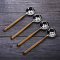 Gold-Finish Perforated Olive Spoon Set