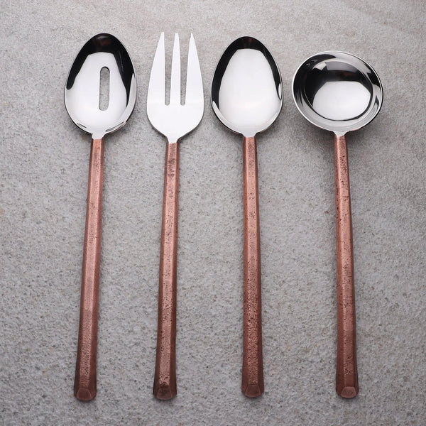 Copper-Finish Stainless Steel Serving Set