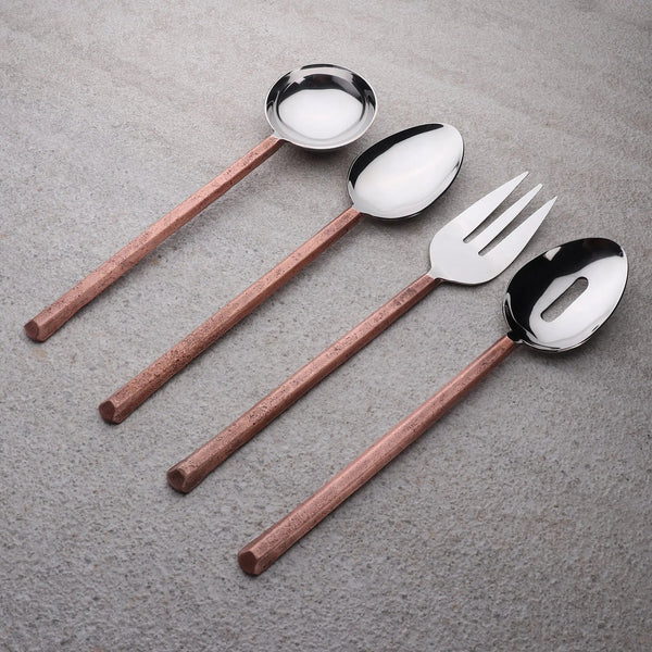 Copper-Finish Stainless Steel Serving Set