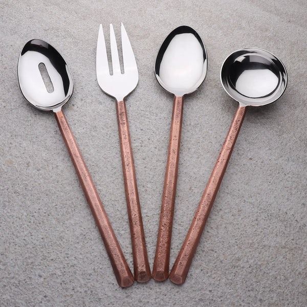 Copper-Finish Stainless Steel Serving Set