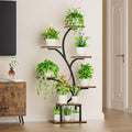 Tiered Metal Plant Stand Grow Lights
