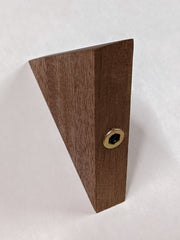 Triangle Floating Wood Display Shelf