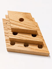 Rhombus Wood Propagation Station Shelf