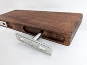 Wood-Grain Floating Key Shelf