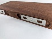 Danish Oil Hardwood Floating Shelf