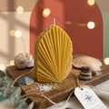 Sculpted Palm Leaf Soy Candle