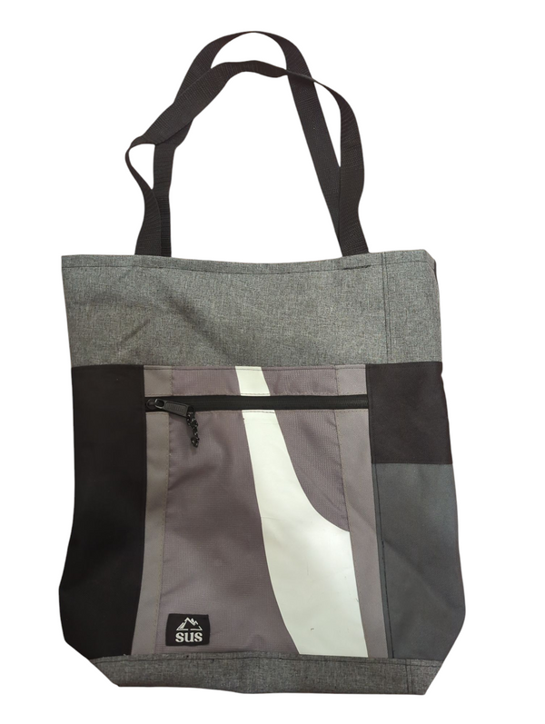 Upcycled Patchwork Tote Bag