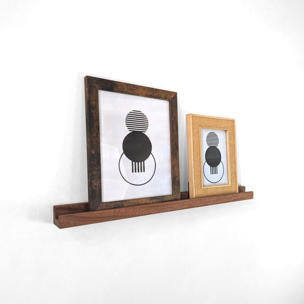 Solid Wood Picture Ledge Shelf