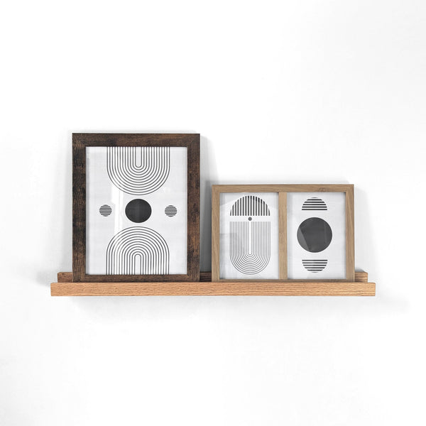 Solid Wood Picture Ledge Shelf