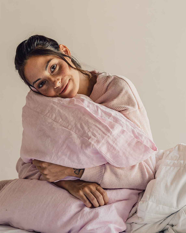 Stonewashed Linen Pillowcase Set