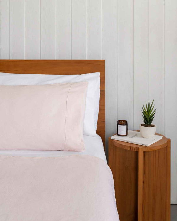 Stonewashed Linen Pillowcase Set