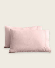 Stonewashed Linen Pillowcase Set
